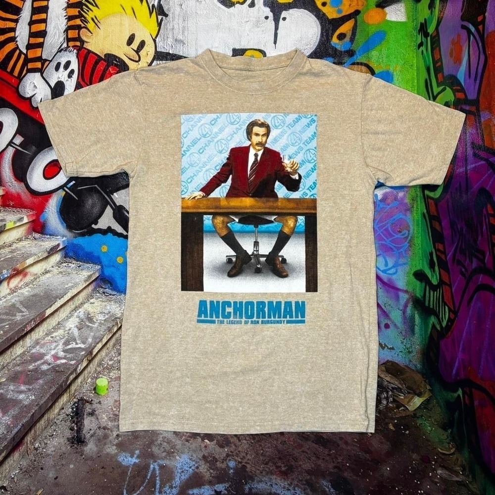 Anchorman Ron Burgundy tee